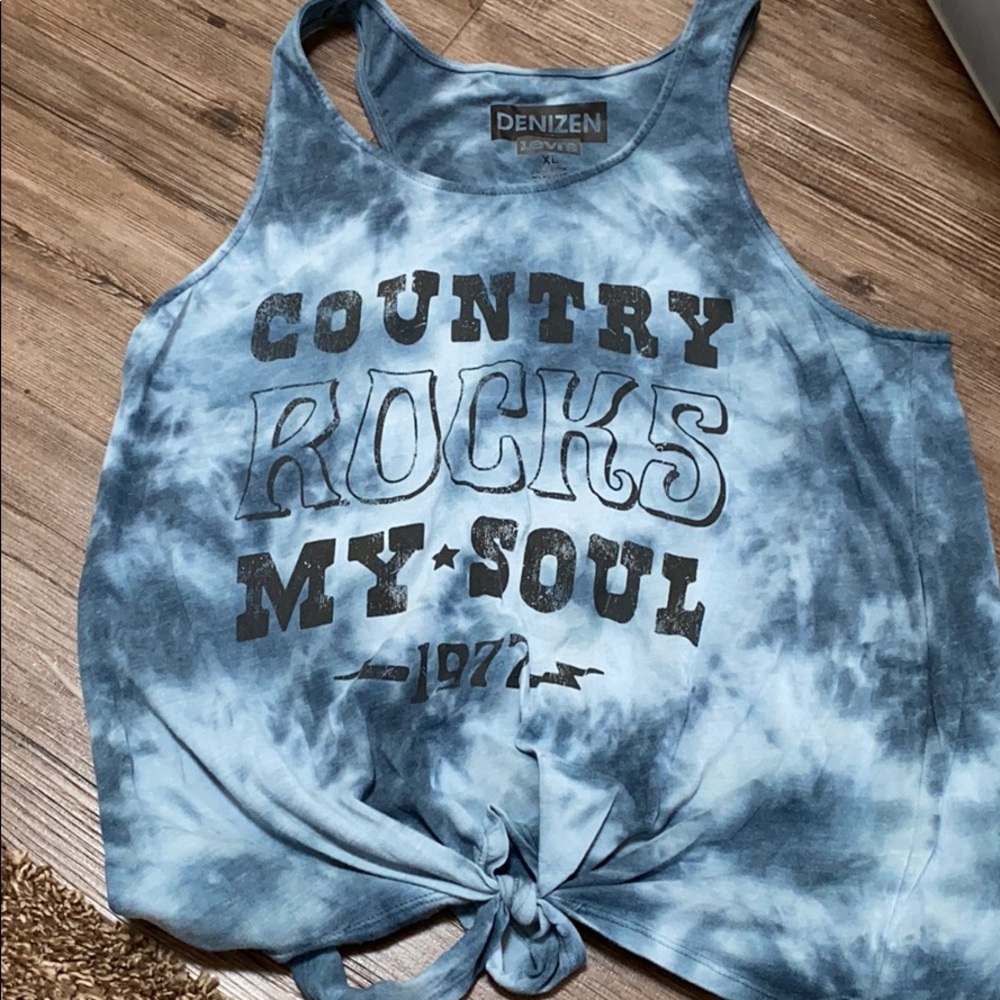 Country festival tank top